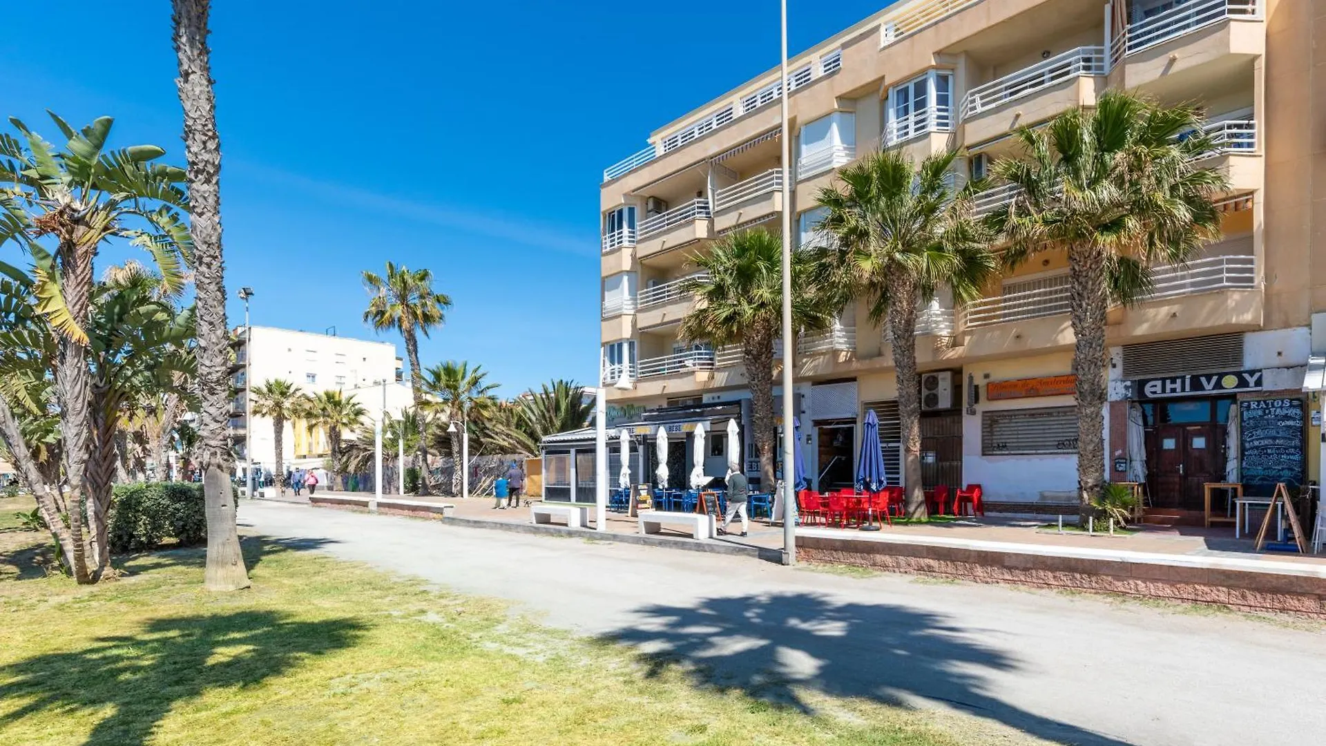 아파트 Wintowinrentals 1ª Linea De Playa, Parking Y Wifi 린콘데라빅토리아 스페인